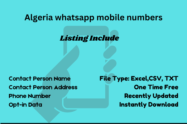 Algeria whatsapp mobile numbers