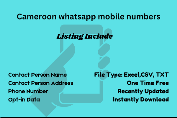 Cameroon whatsapp mobile numbers