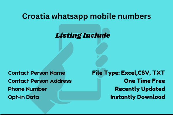 Croatia whatsapp mobile numbers