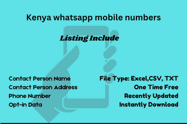 Kenya whatsapp mobile numbers