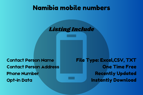 Namibia mobile numbers