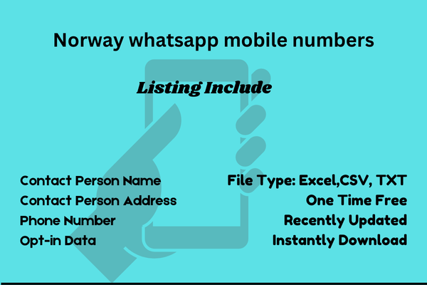 Norway whatsapp mobile numbers