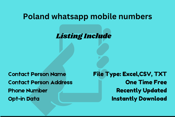 Poland whatsapp mobile numbers